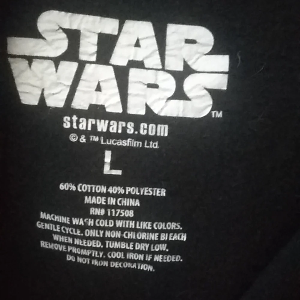 FINAL MARKDOWN Children’s Star Wars hoodie large